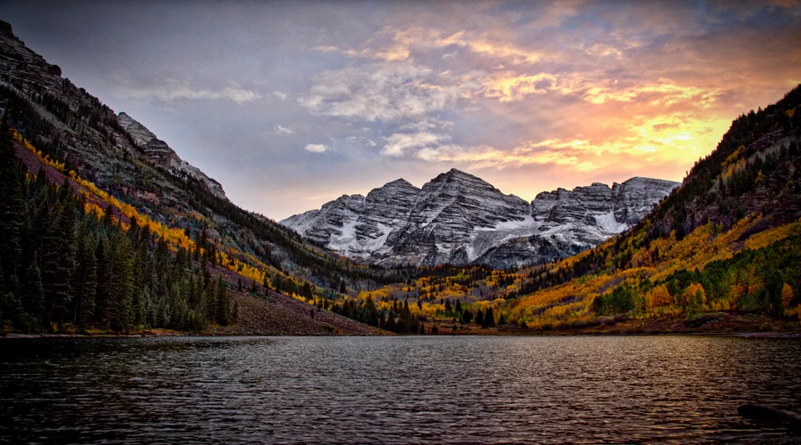Colorado, USA one of the best fall foliage in north america