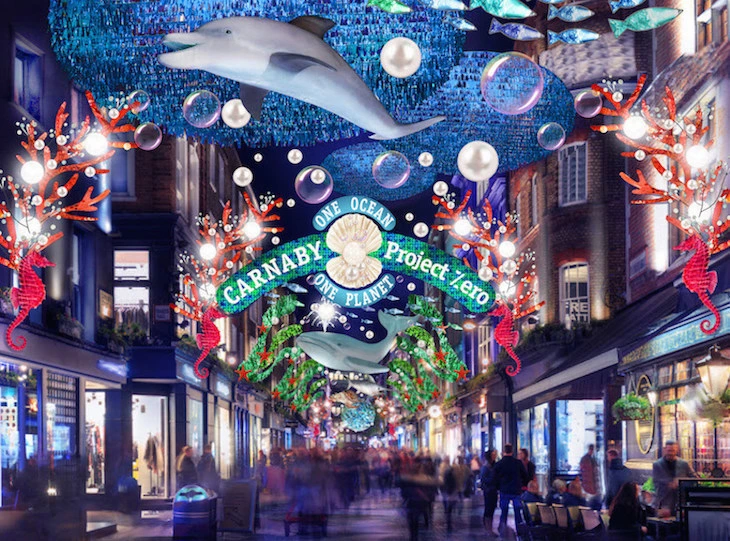Carnaby Street Christmas Lights